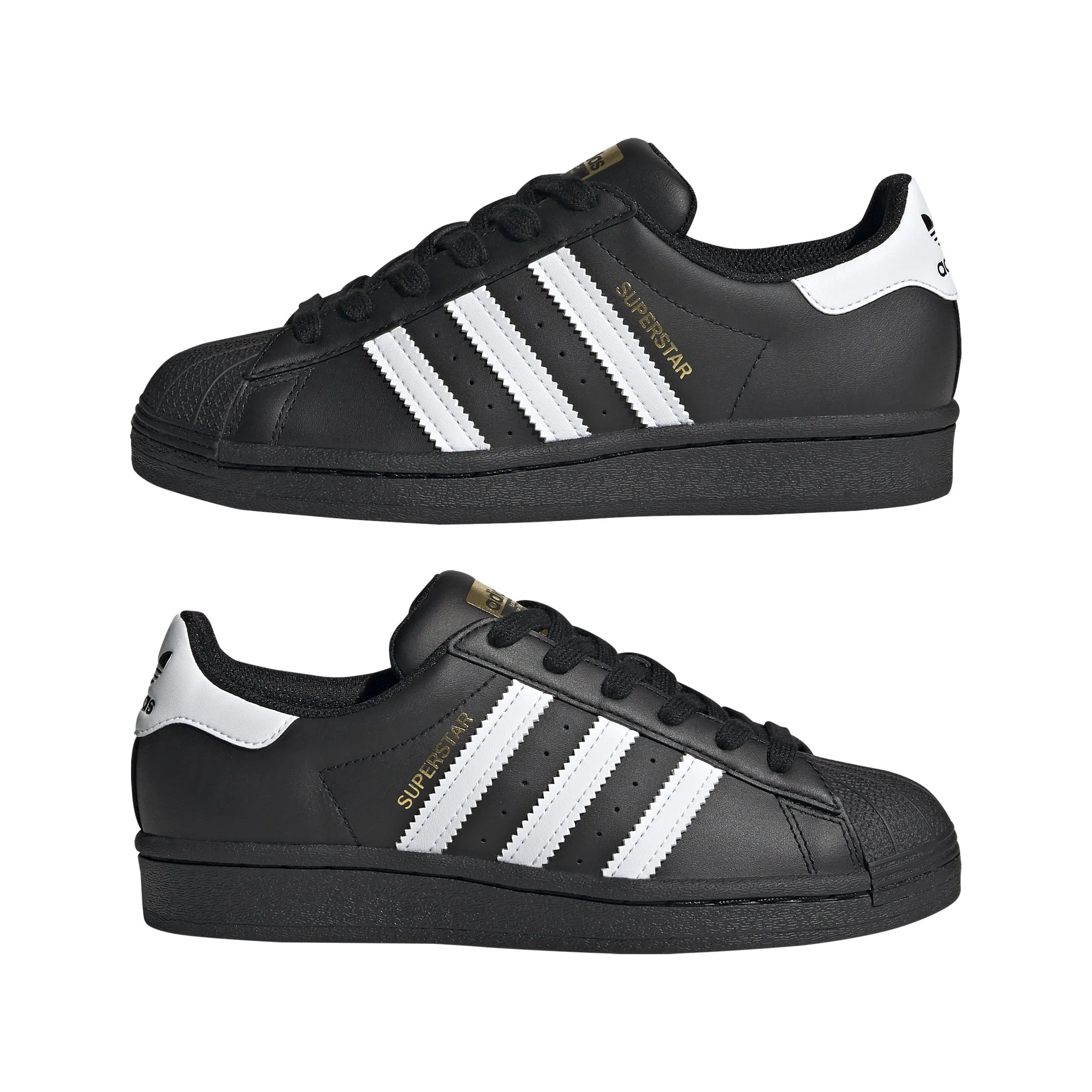 Adidas Superstar J Black/White EF5398