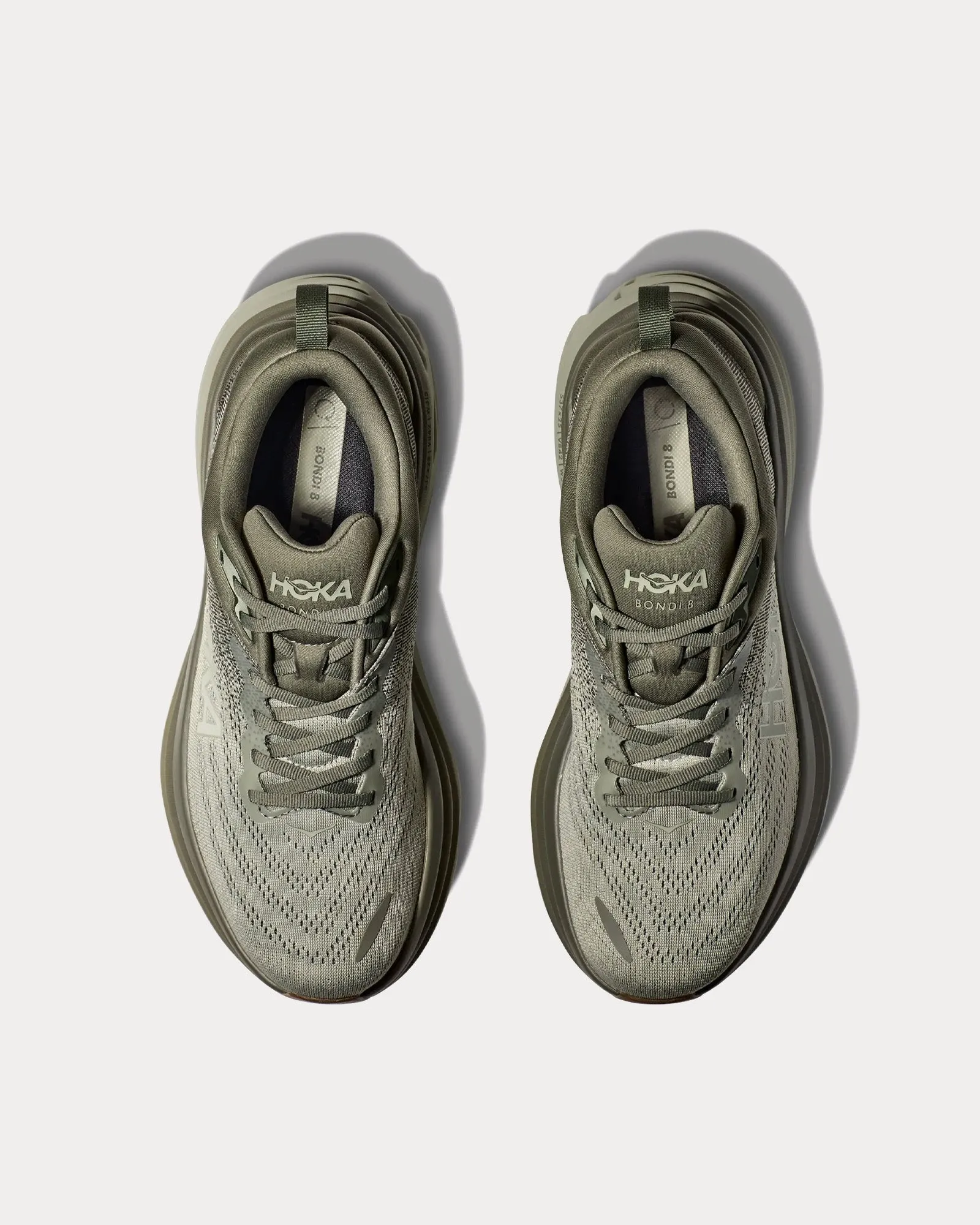 Bondi 8 Slate / Barley Running Shoes