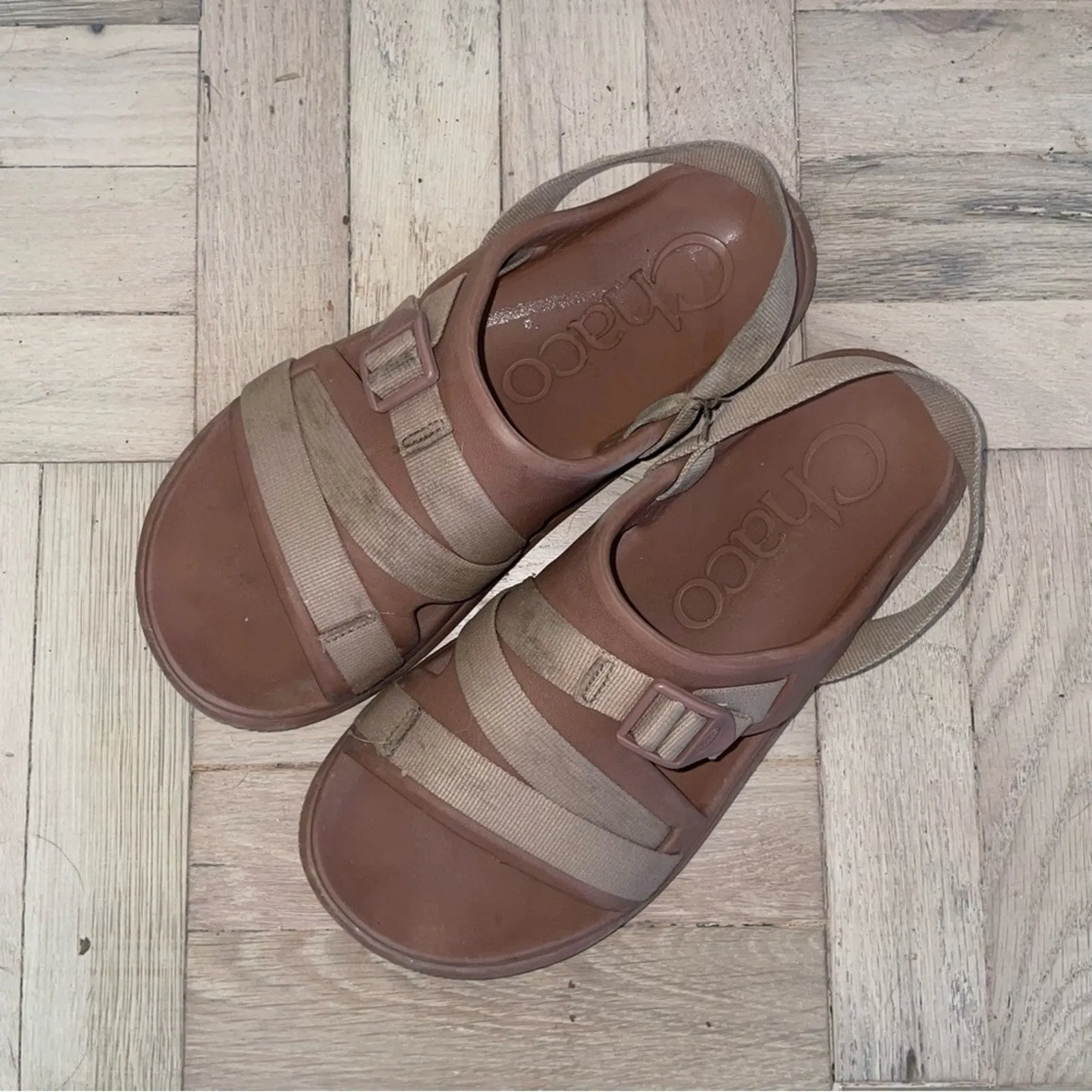 Chacos Chillos Sport Rubber Outdoors Slide Sandals (W10)
