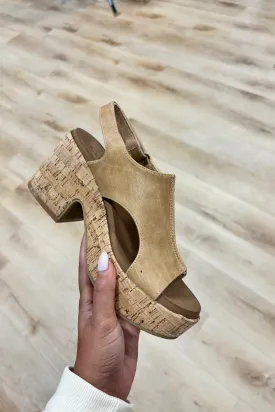 Corkys Miss Carley Caramel Wedge