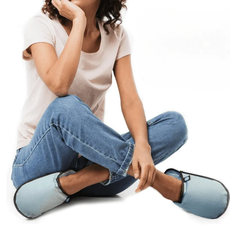 Cotton  Gel Infused Slippers – Cooling Relief for Tired Feet