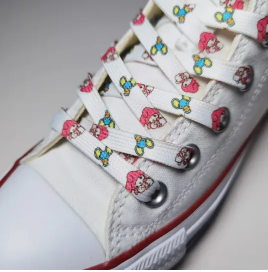 Cute Cat  Shoelaces And friends
