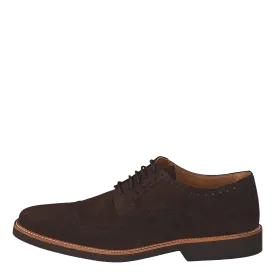 Derby Wilson Dk Brown Suede