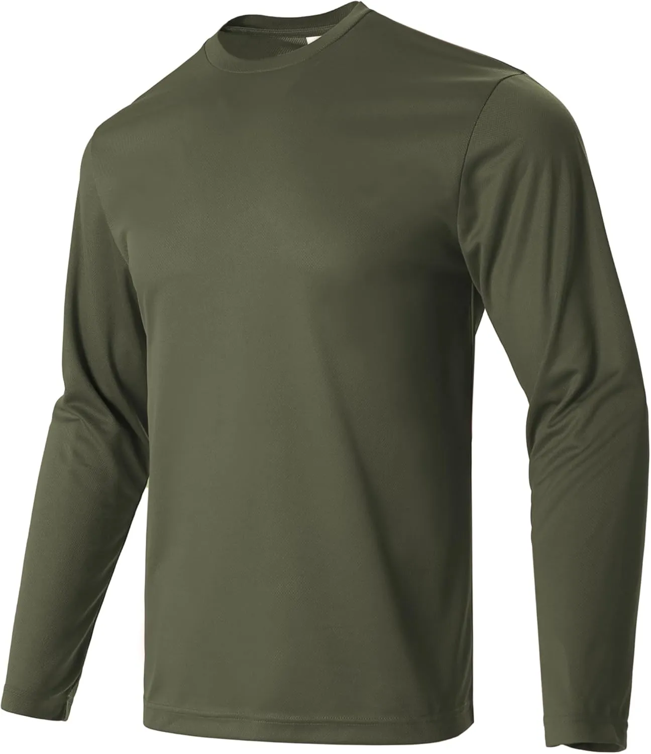 Facitisu Men Long Sleeve T Shirts Pack Quick Dry Athletic Running Activewear Workout Performance Tee Shirts