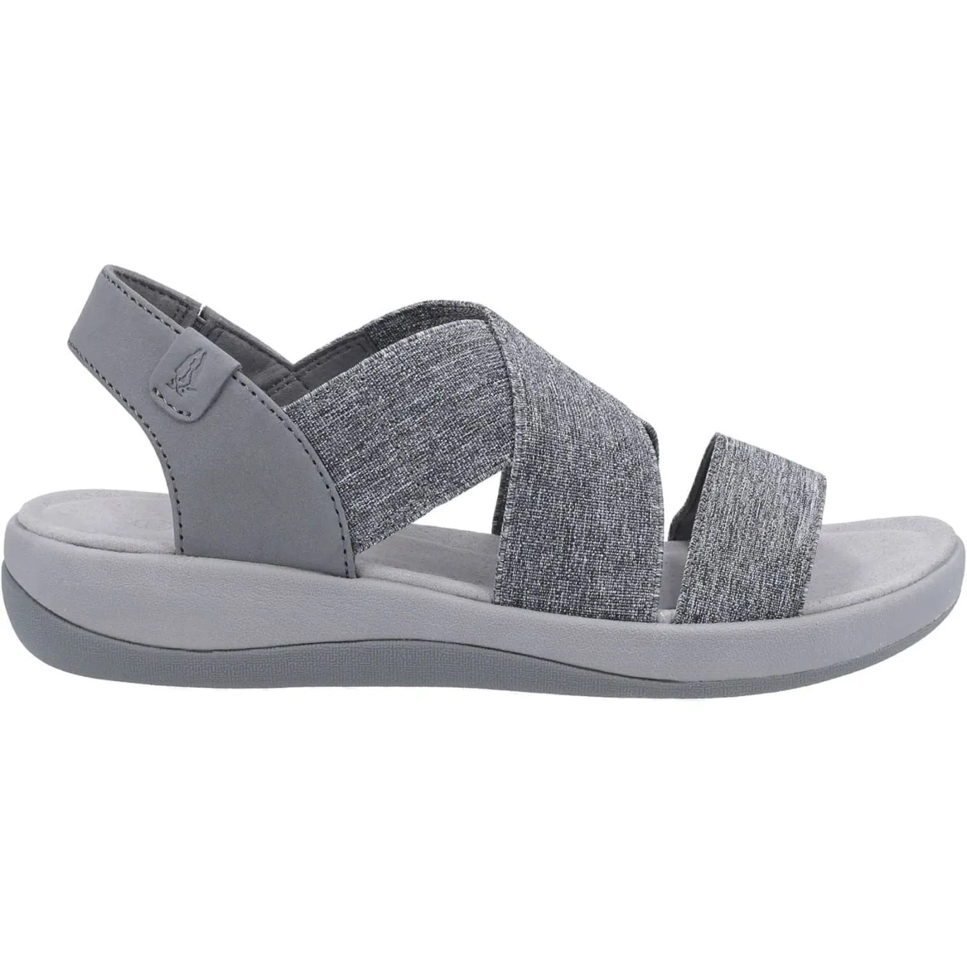 Hush Puppies Sophia Grey Ladies Synthetic Sandals