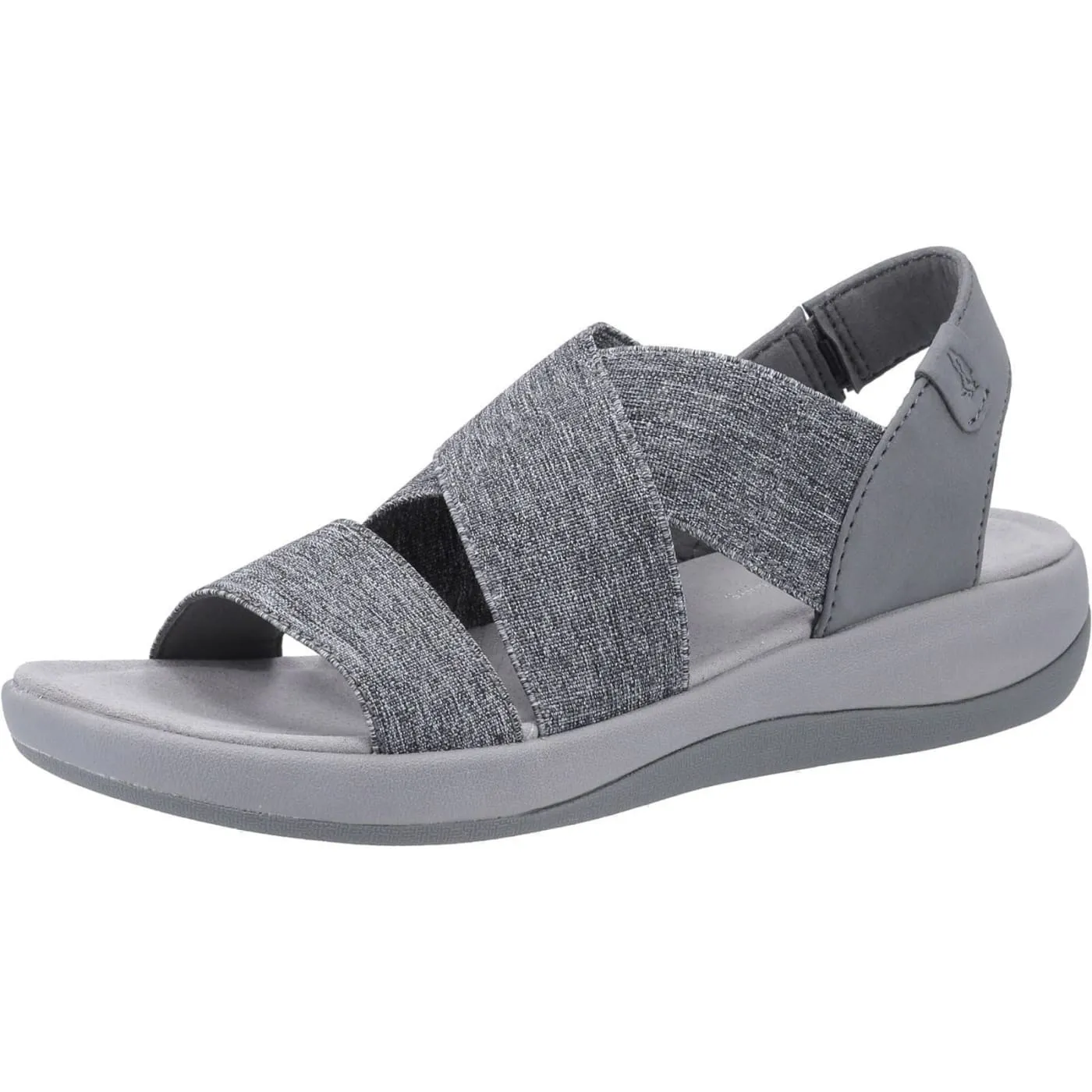Hush Puppies Sophia Grey Ladies Synthetic Sandals