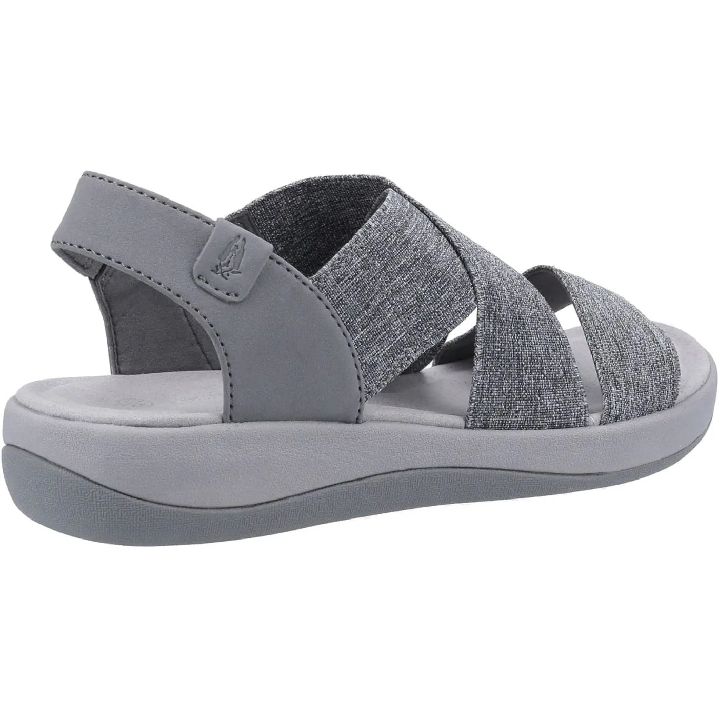 Hush Puppies Sophia Grey Ladies Synthetic Sandals