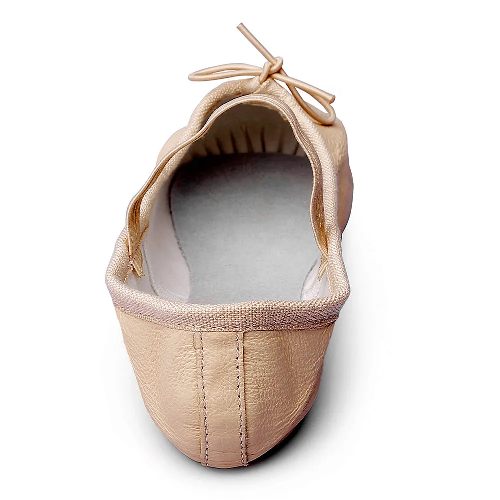 Leather Full Sole Ballet Dance Flats(Toddler/Little Kid/Big Kid)