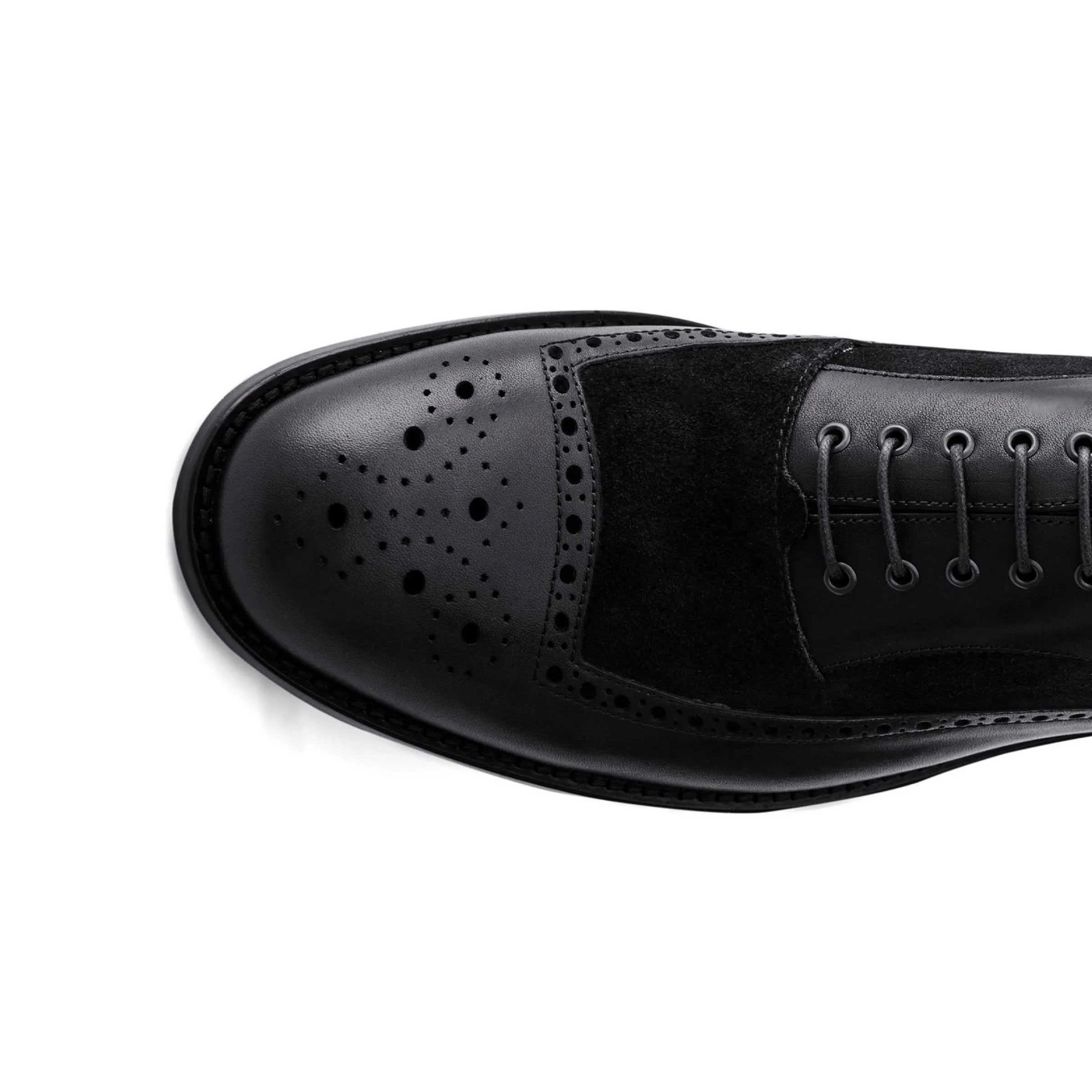 Men's Calf Leather Handmade Oxford M7005