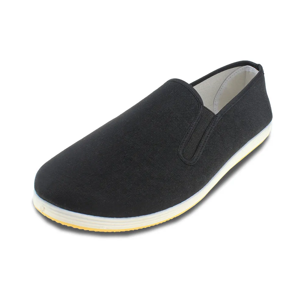 Men's Cotton Kung Fu Cloth Shoes Slip-On