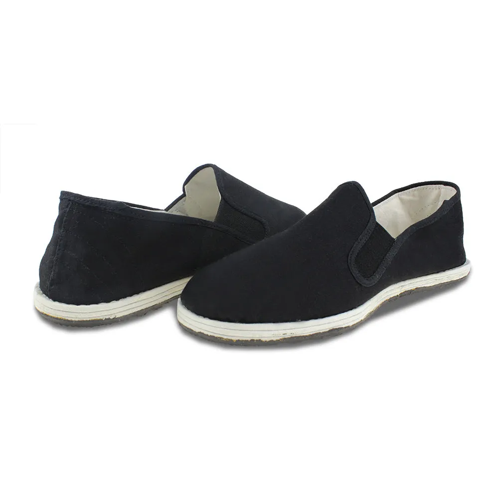 Men's Cotton Kung Fu Cloth Shoes Slip-On