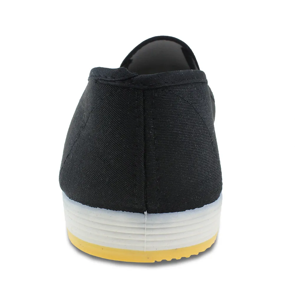 Men's Cotton Kung Fu Cloth Shoes Slip-On