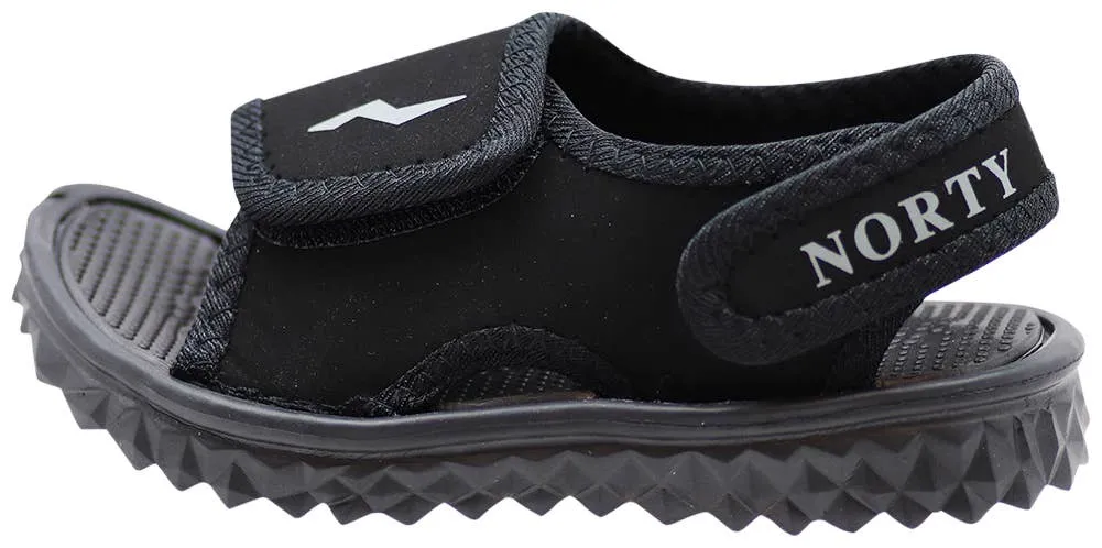 NORTY Tod Boy 5-10 Black Sandal 19031