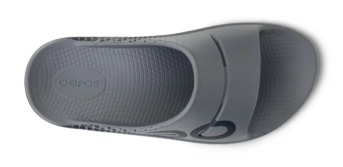 OOFOS Unisex OOahh Sport Slide Sandal - Slate Matrix