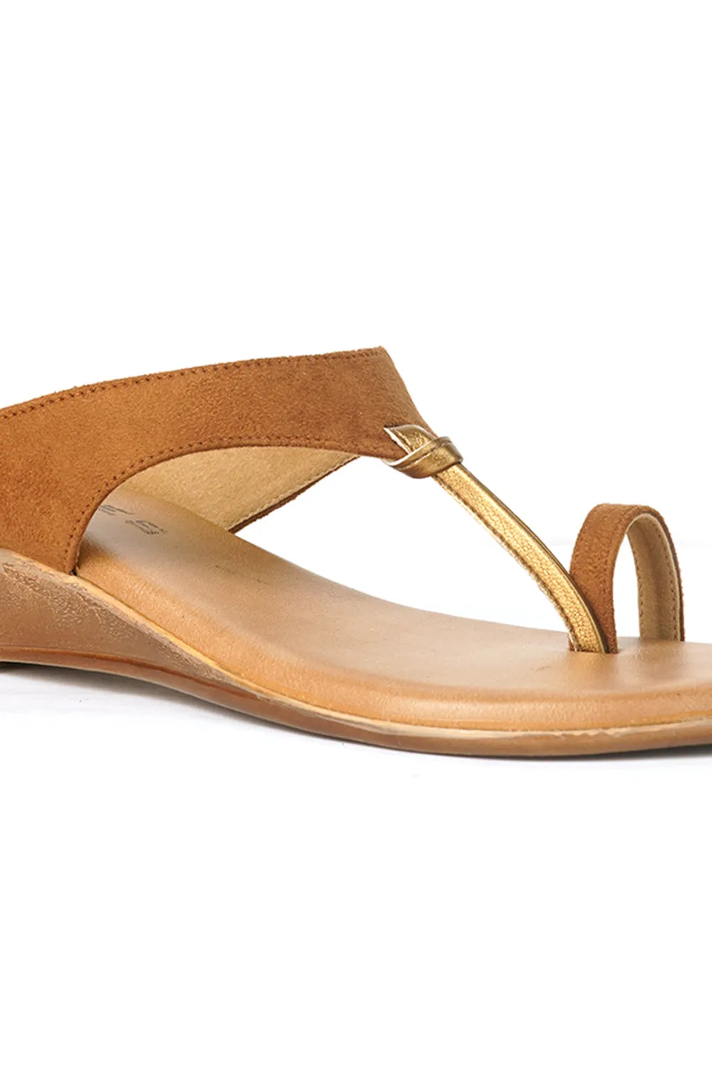 SOLES Slip On Sandal Wedges