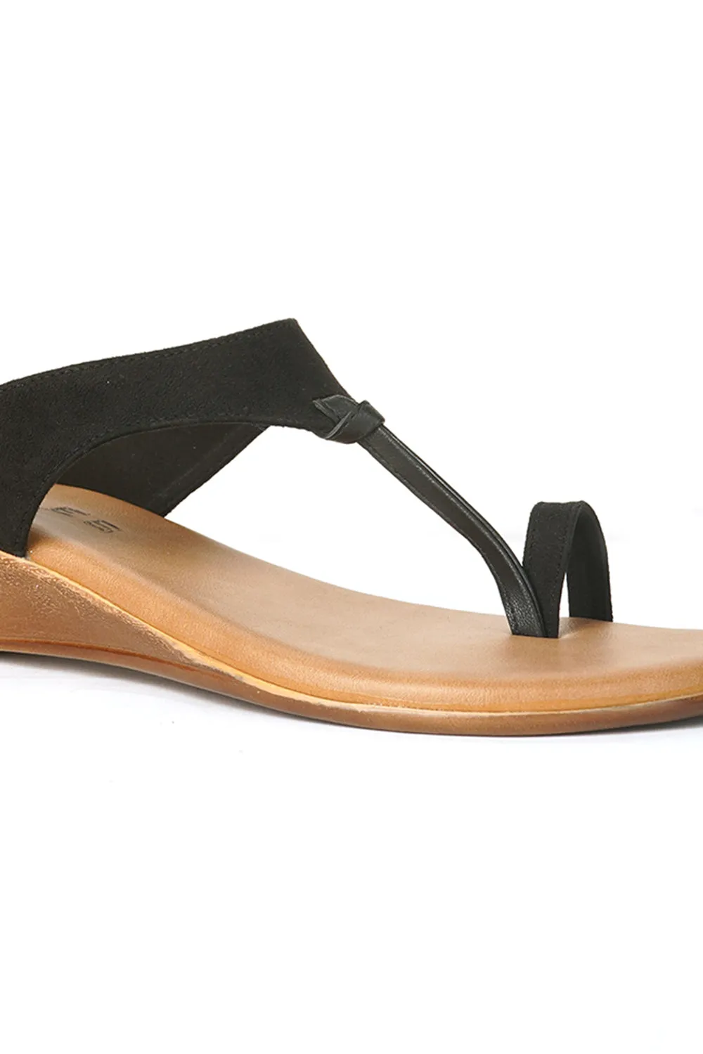 SOLES Slip On Sandal Wedges