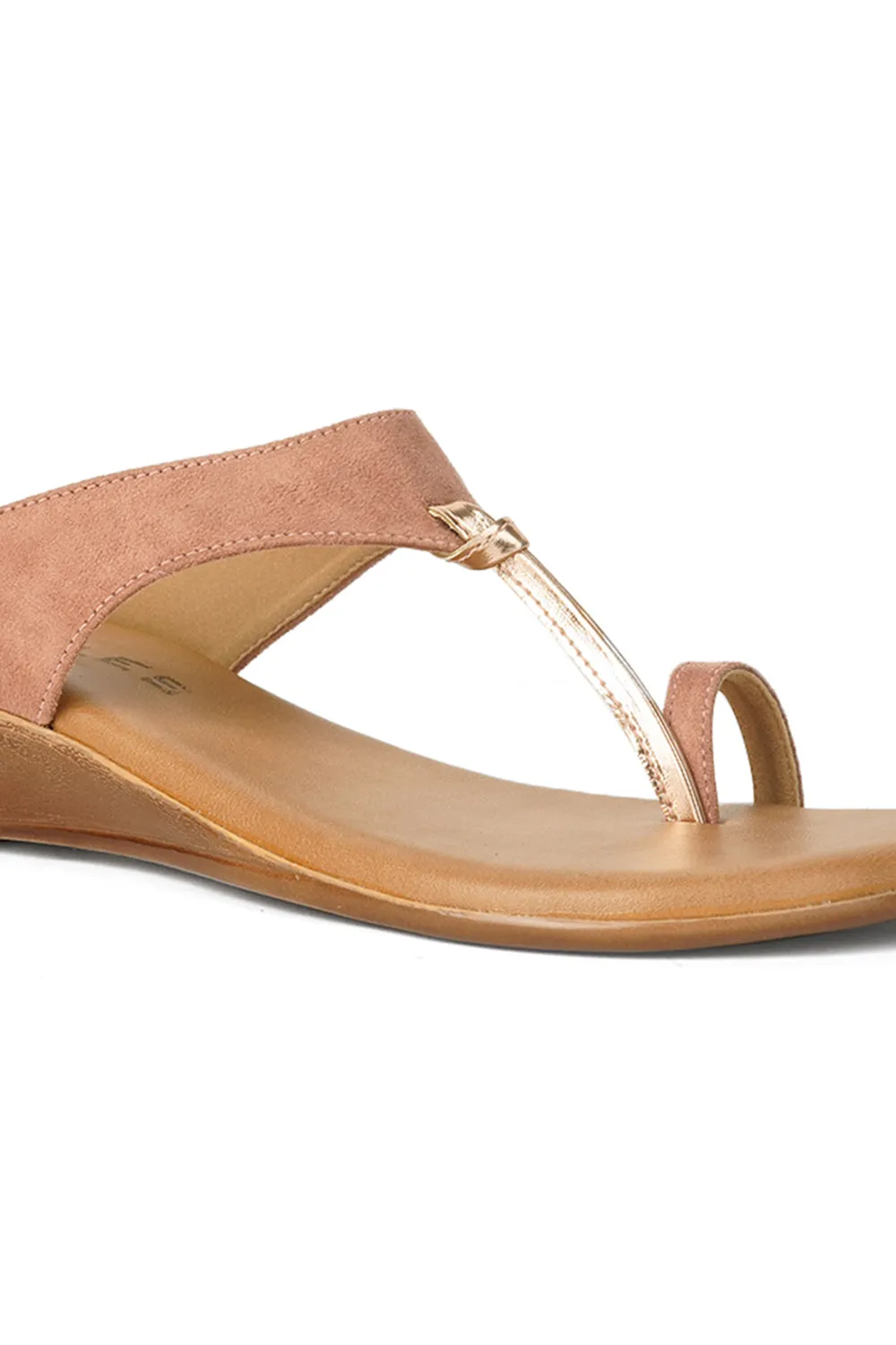 SOLES Slip On Sandal Wedges
