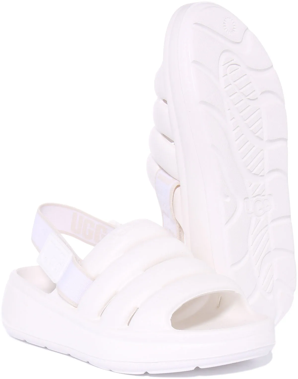 Ugg Australia K Sport Yeah In White For Kids