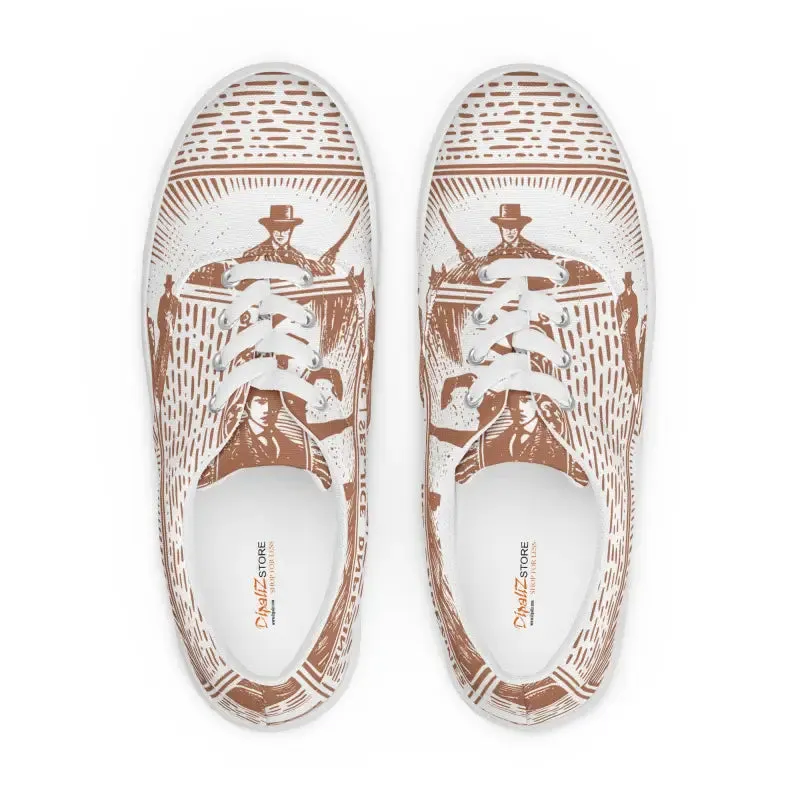 Vintage Newspaper Canvas Shoes Rock your Style