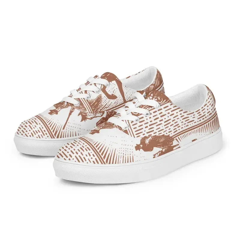 Vintage Newspaper Canvas Shoes Rock your Style
