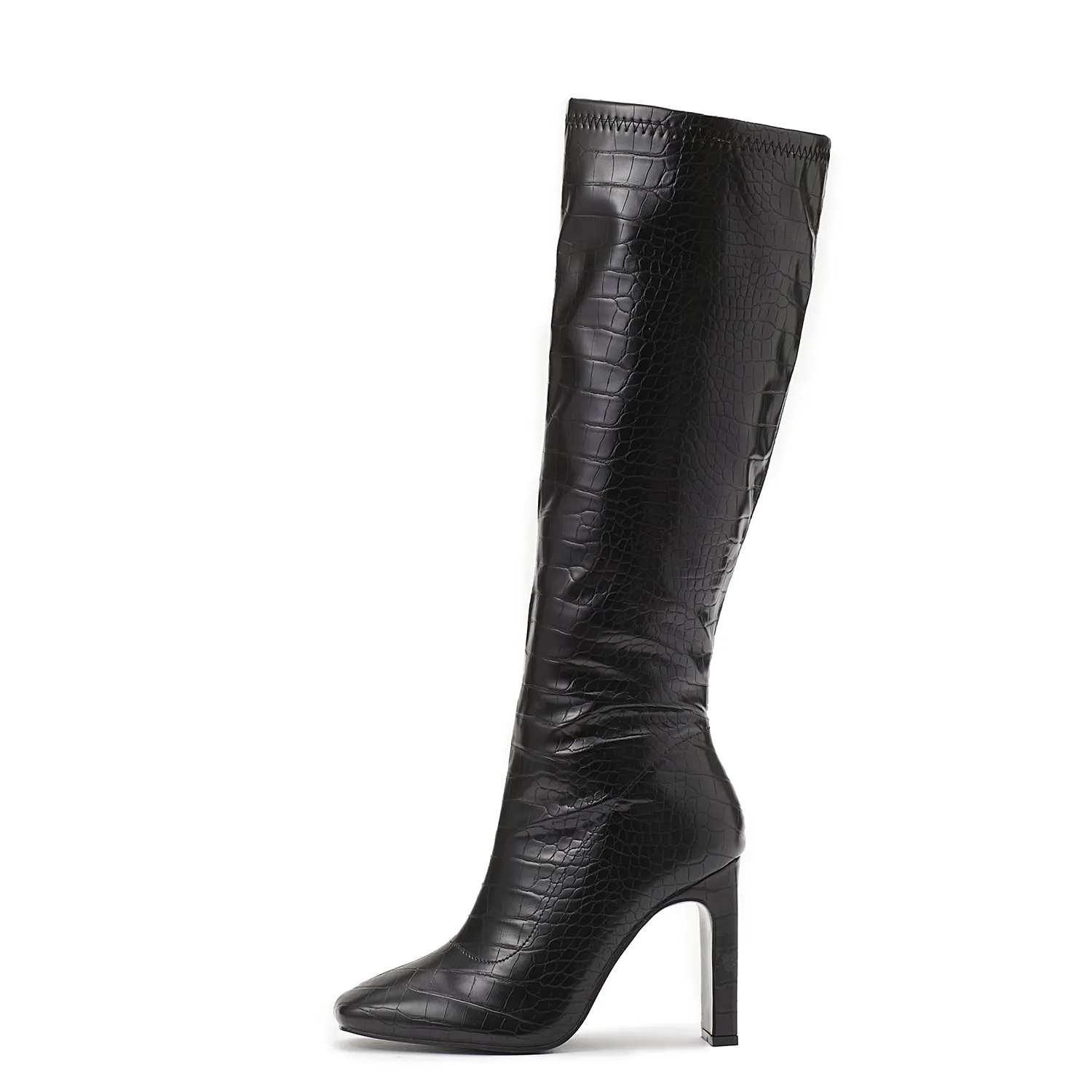 Wastaria Croc-effect Boots